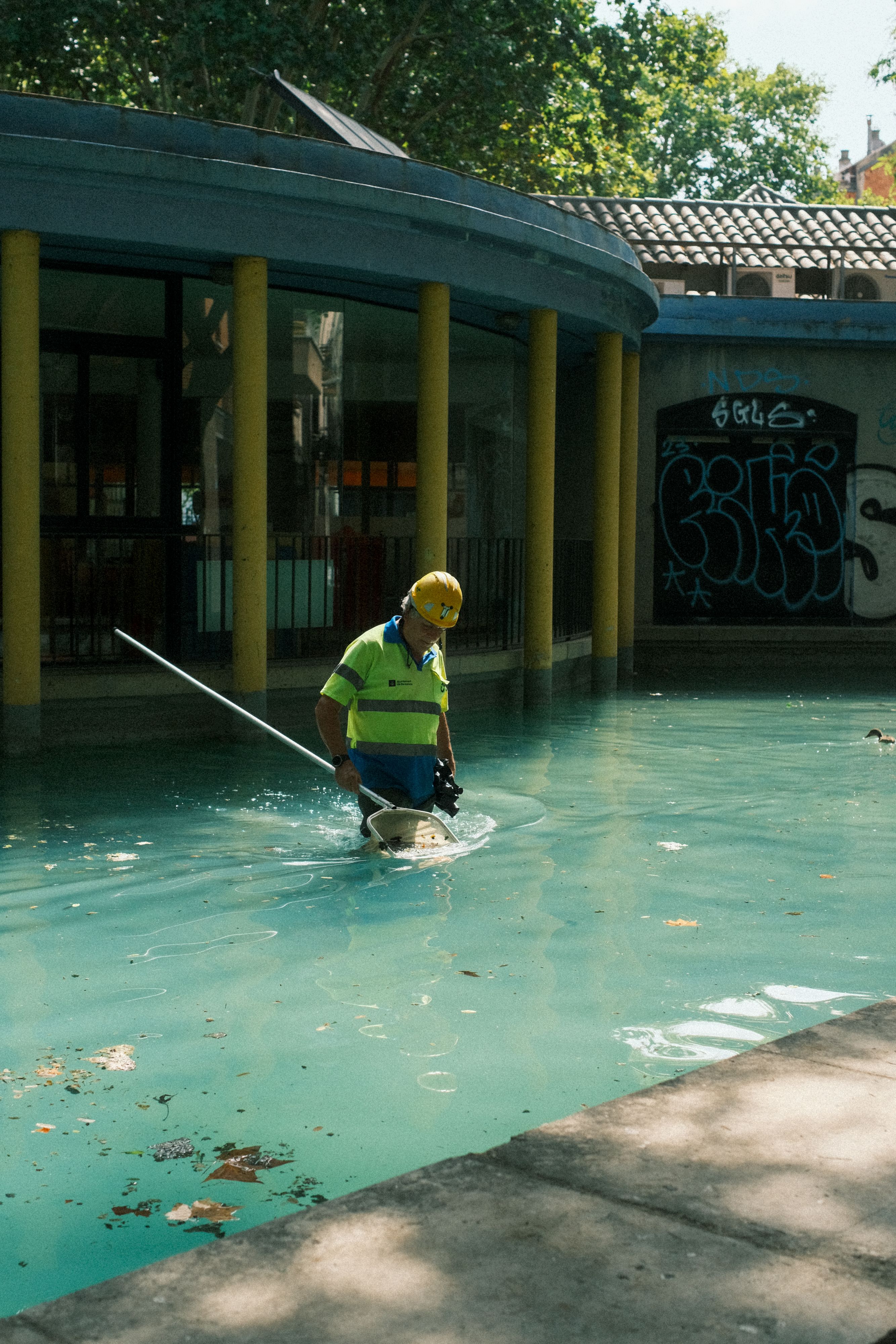 Pool cleaning service